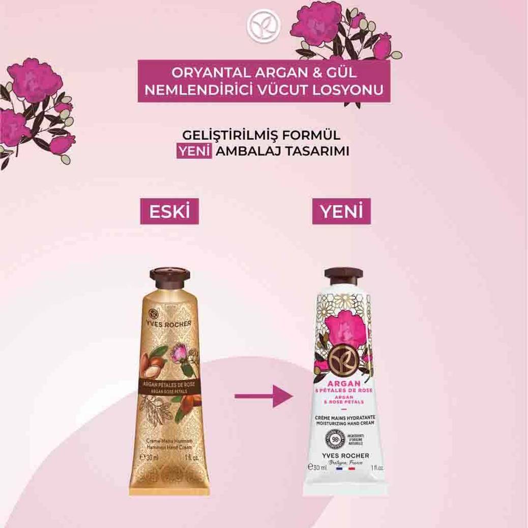 El Kremi- Nemlendirici Besleyici Oryantal Argan Gül - Vegan