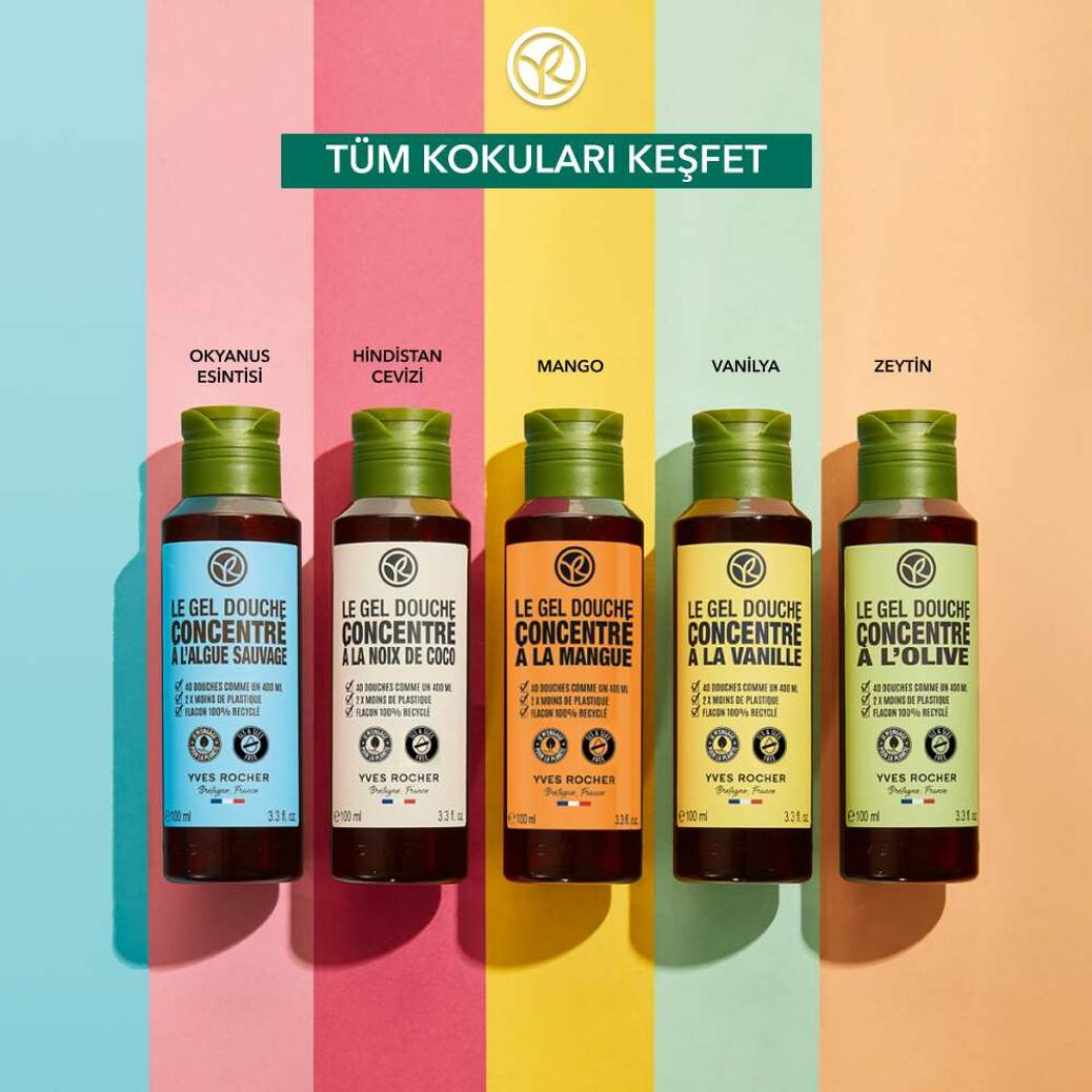 Konsantre Duş Jeli - Nemlendirici Egzotik Vanilya -SLS,SLES İçermez-Vegan