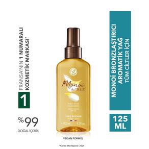 Monoi Bronzlaştırıcı Nemlendirici Besleyici Aromatik Yağ-Tüm Ciltler-Monoi de Tahiti-Vegan
