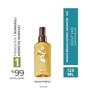Monoi Bronzlaştırıcı Nemlendirici Besleyici Aromatik Yağ-Tüm Ciltler-Monoi de Tahiti-Vegan
