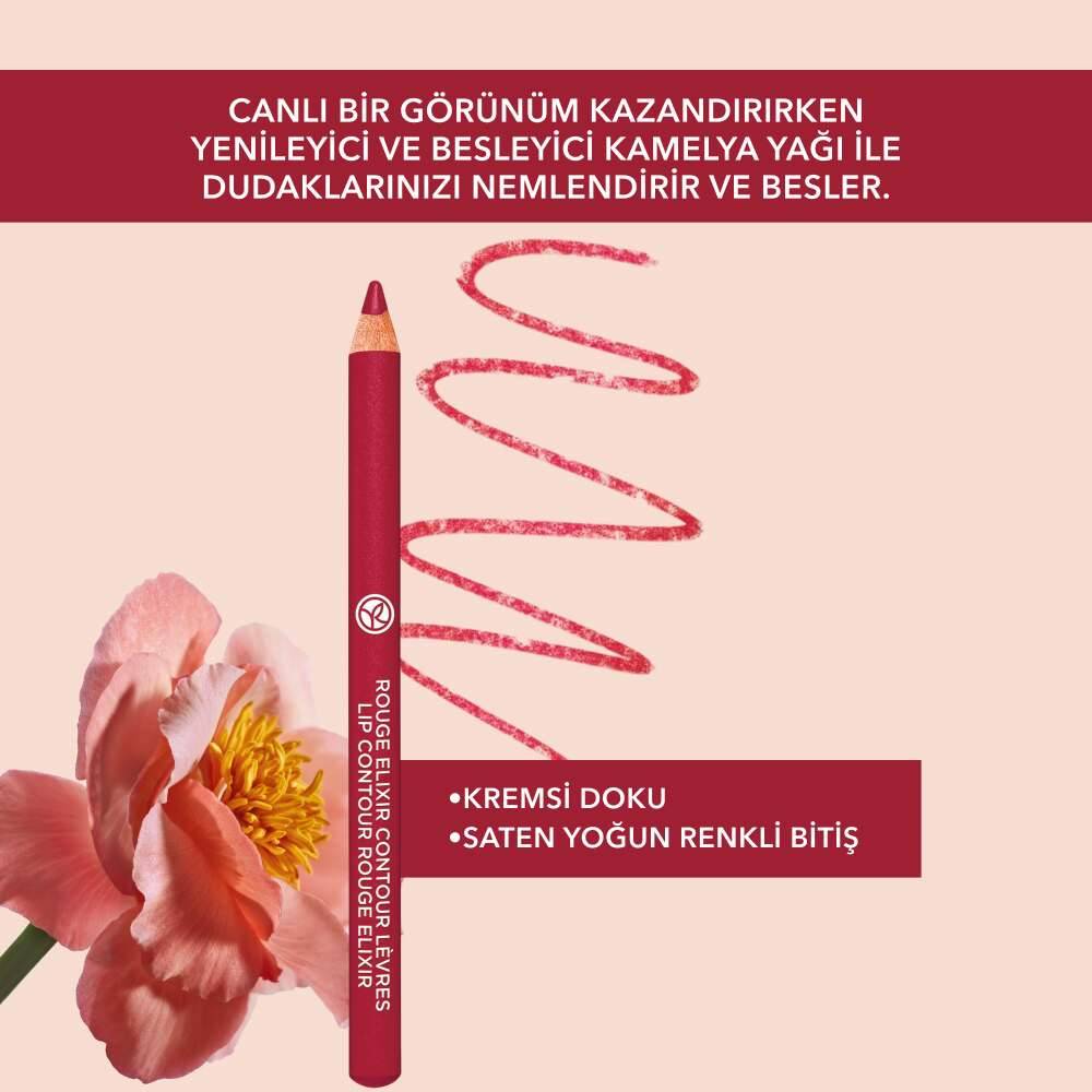 Yoğun Renkli Tahta Dudak Kalemi- C Vitamini & E Vitamini -Vegan