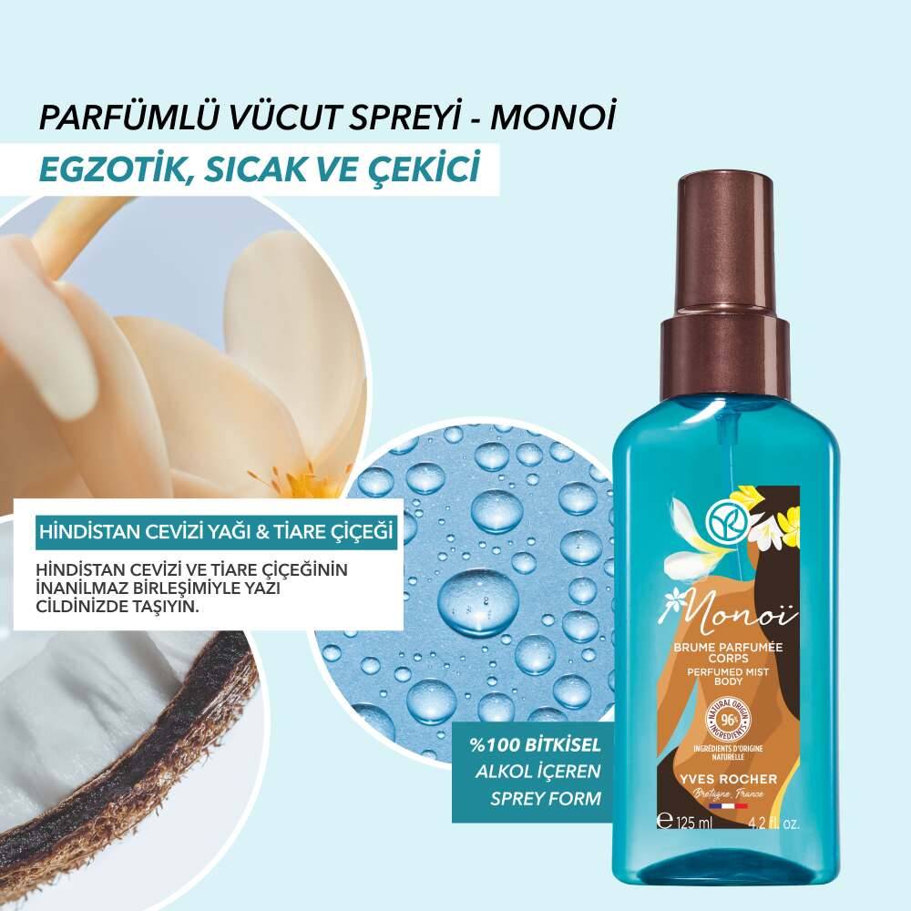 Monoi Parfümlü Vücut Spreyi-Monoi de Tahiti-Vegan