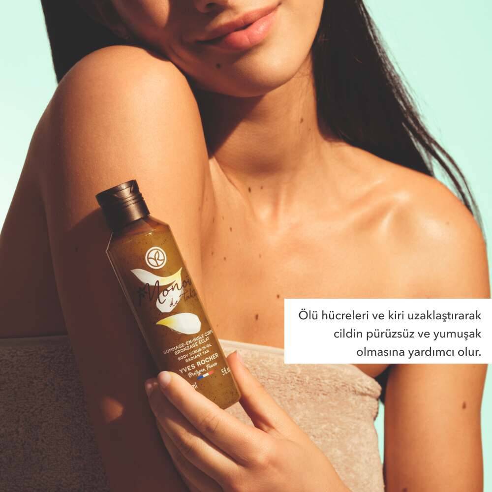 Monoi Nemlendirici Peelingli Duş Yağı-Monoi de Tahiti-Vegan