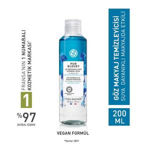 Çift Fazlı Göz Makyaj Temizleyici - Tüm Ciltler / Pur Bleuet