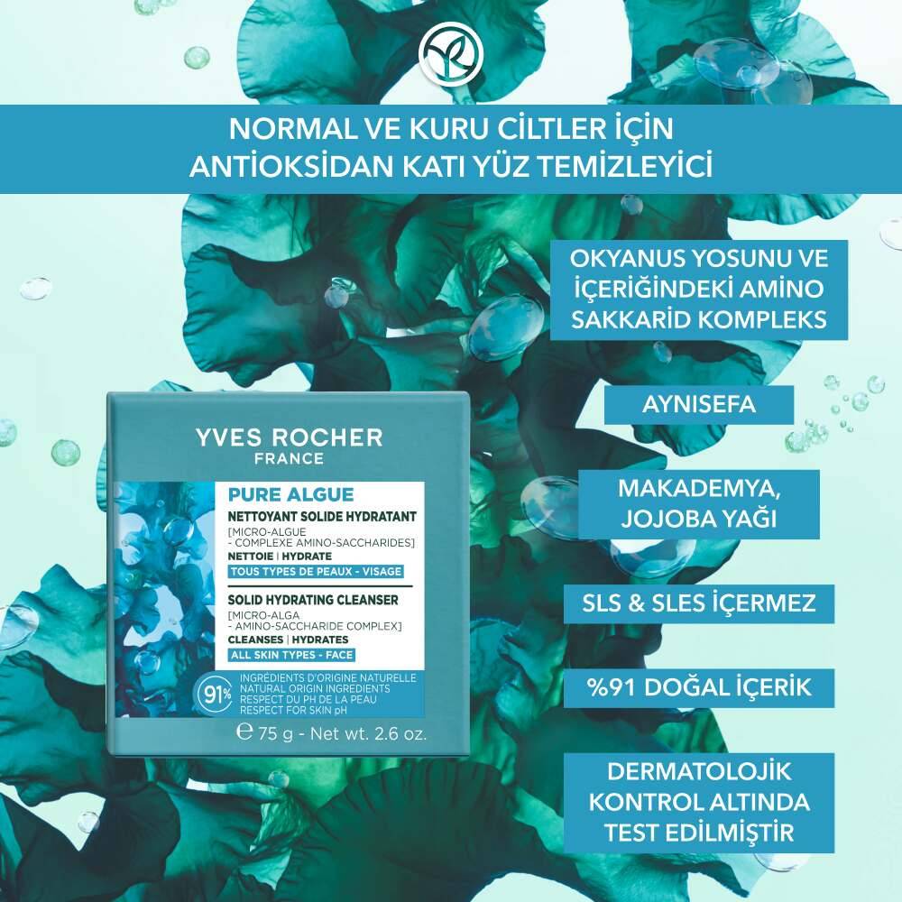 Canlandırıcı Antioksidan Katı Yüz Temizleyici