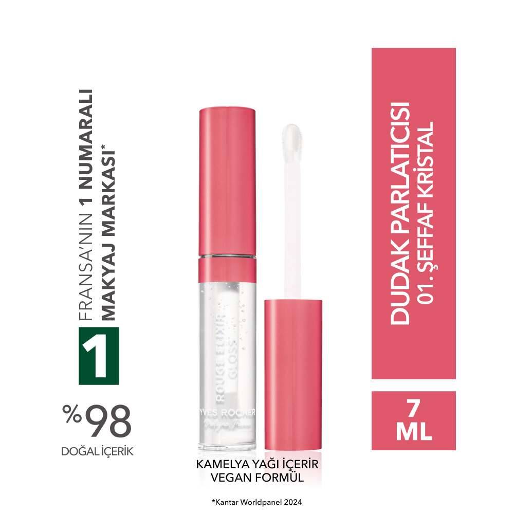 Dudak Parlatıcısı - Rouge Elixir Gloss Liquid -Vegan