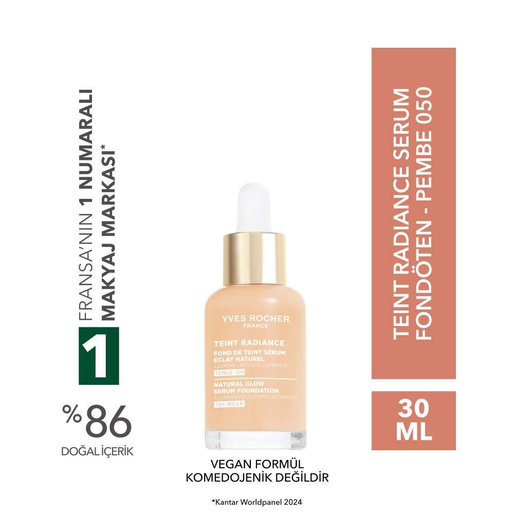 Teint Radiance Işıltı Veren Serum Fondöten- Hyalüronik Asit & E Vitamini - Vegan