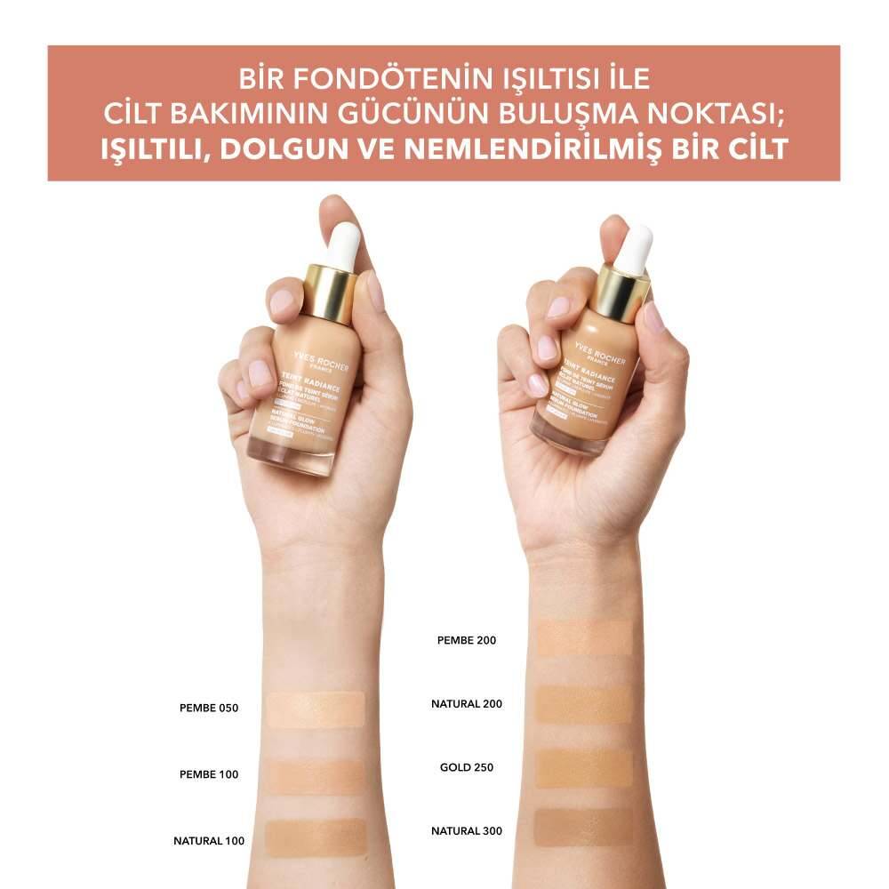 Teint Radiance Işıltı Veren Serum Fondöten- Hyalüronik Asit & E Vitamini - Vegan