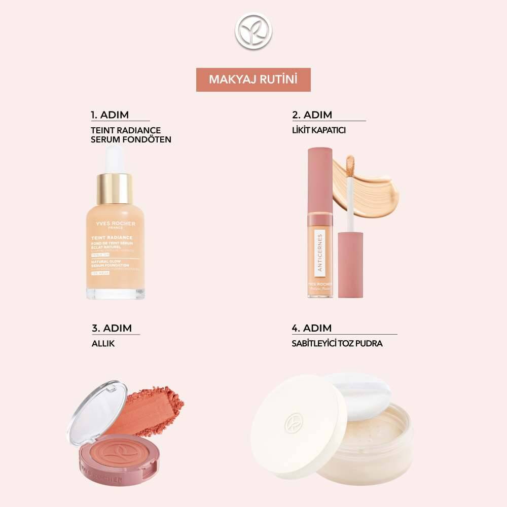 Teint Radiance Işıltı Veren Serum Fondöten- Hyalüronik Asit & E Vitamini - Vegan