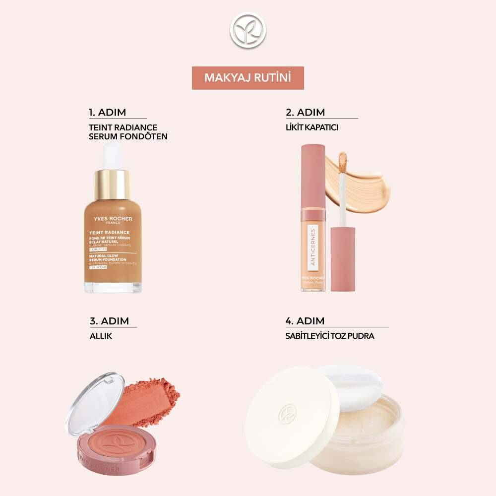 Teint Radiance Işıltı Veren Serum Fondöten- Hyalüronik Asit & E Vitamini - Vegan