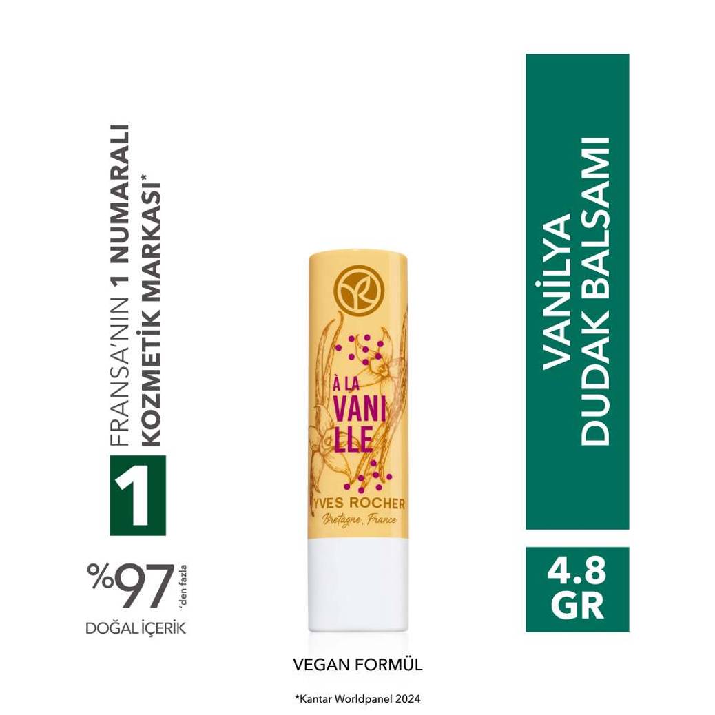 Dudak Balsamı-Nemlendirici Besleyici Vanilya