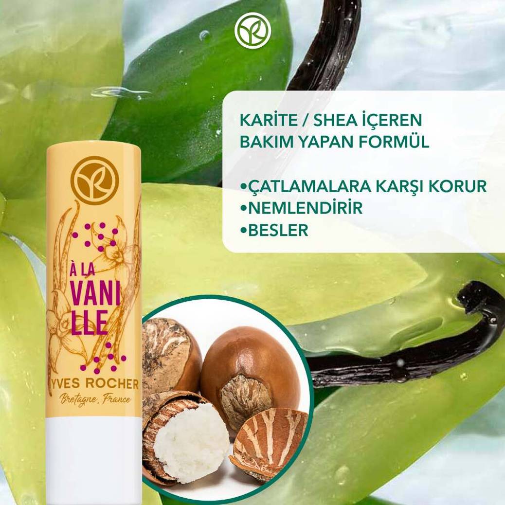 Dudak Balsamı-Nemlendirici Besleyici Vanilya