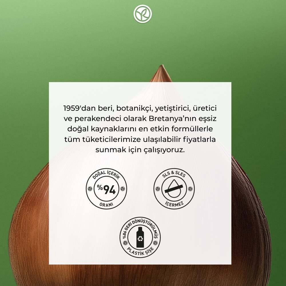 Besleyici Kolay Tarama Şampuanı - Normal / Kuru Saçlar- SLS,SLES içermez , Tuzsuz , Vegan