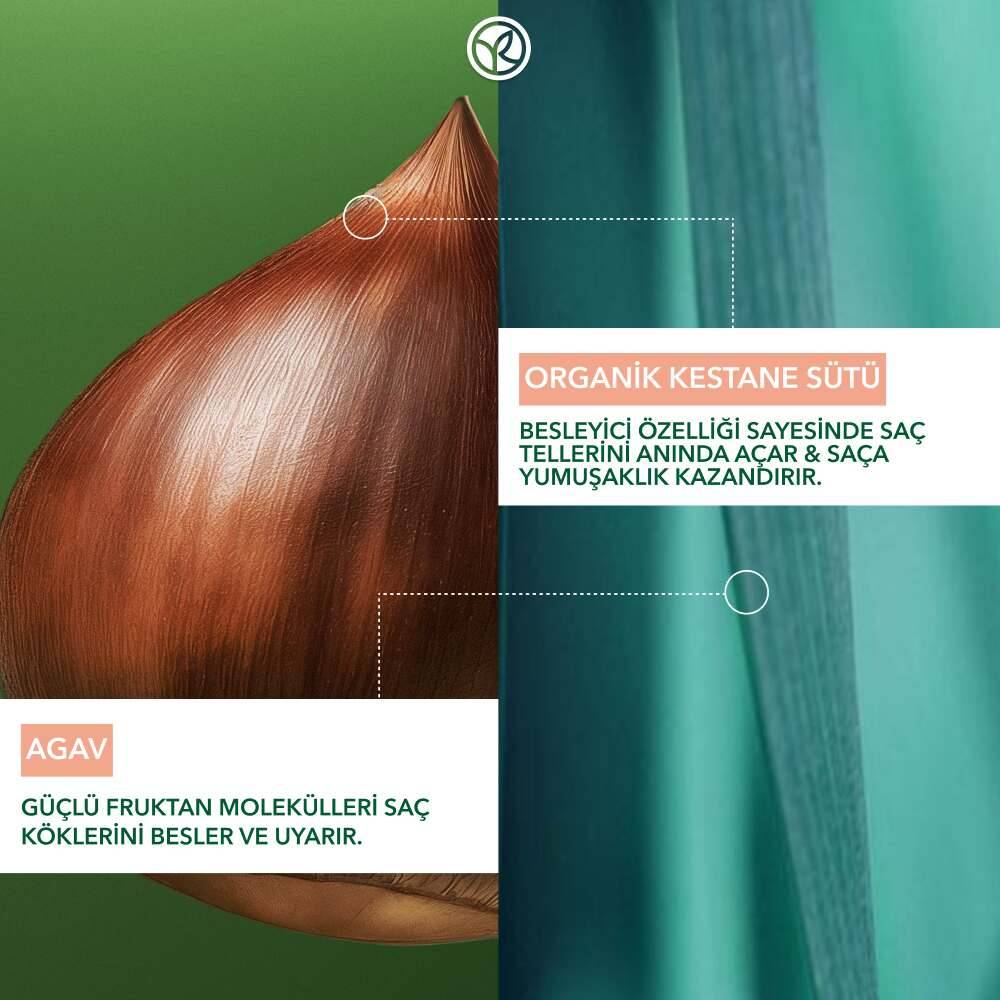 Besleyici Kolay Tarama Saç Kremi - Normal / Kuru Saçlar -Vegan