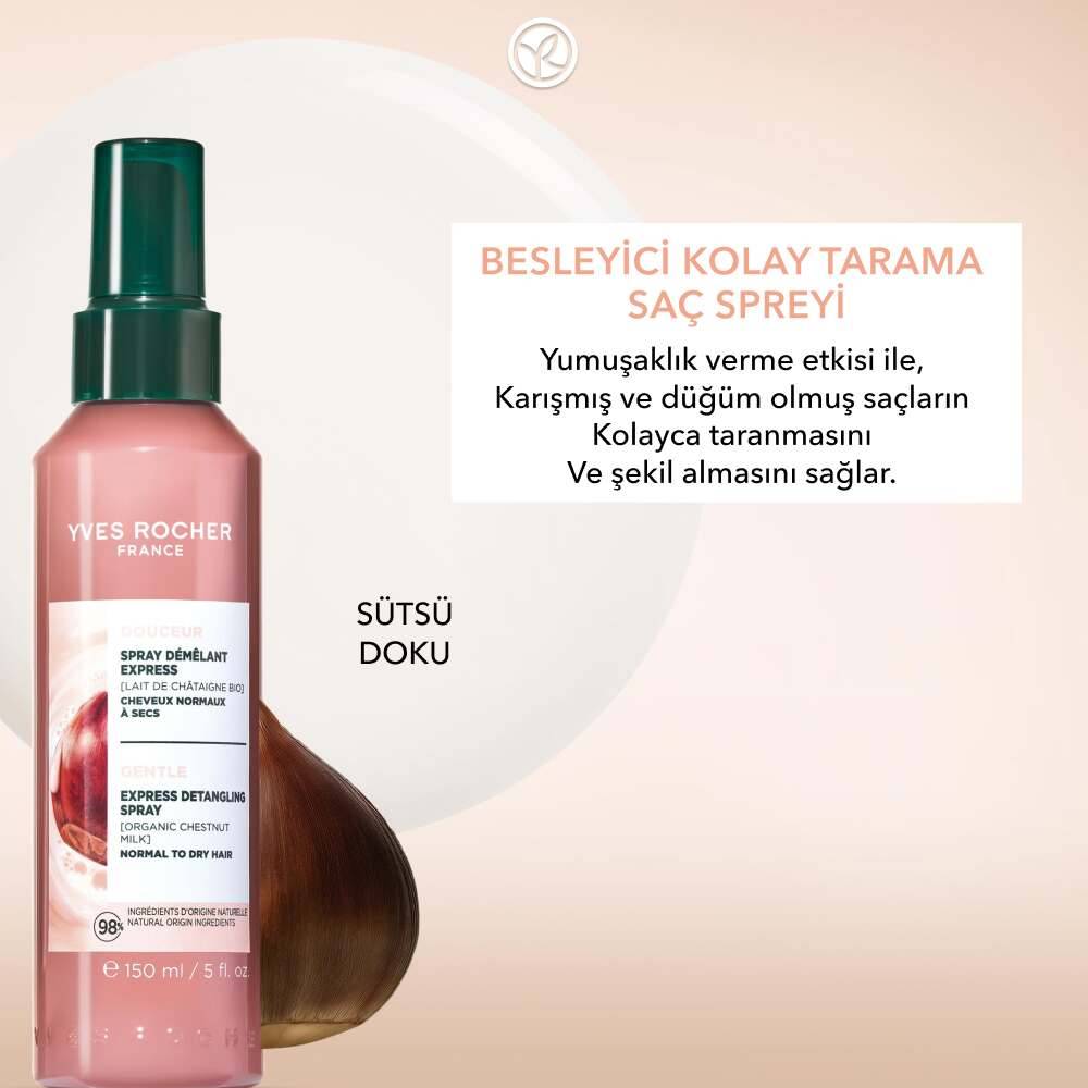 Kolay Saç Tarama Spreyi - Tüm Saçlar -Vegan