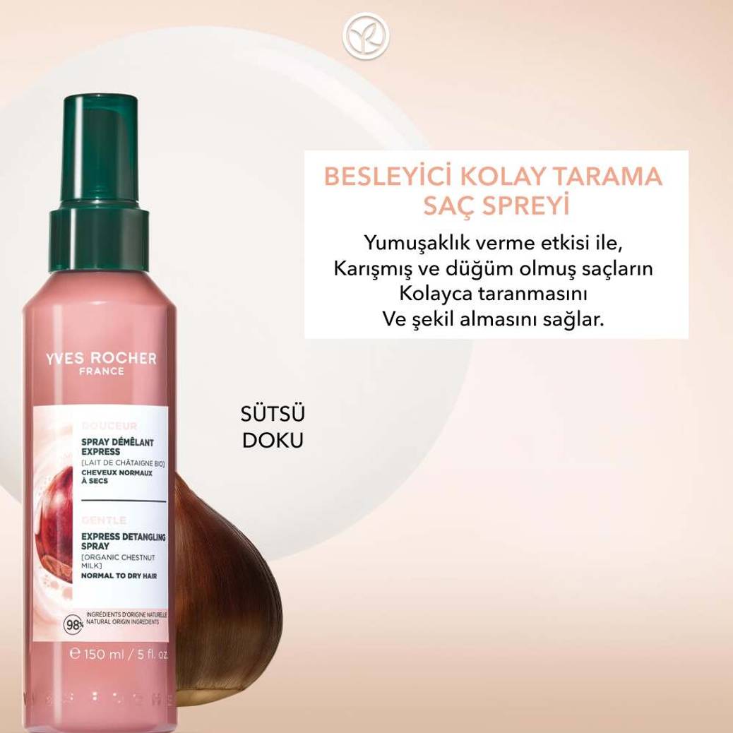 Kolay Saç Tarama Spreyi - Tüm Saçlar -Vegan