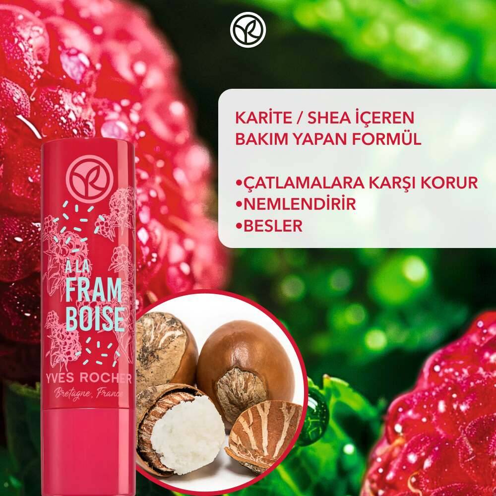 Dudak Balsamı- Nemlendirici ve Besleyici Frambuaz