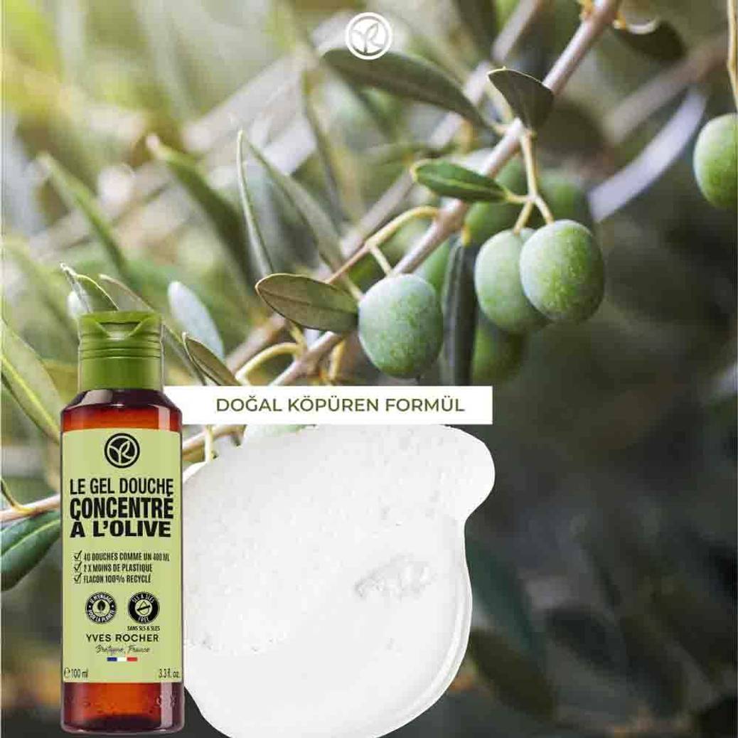 Konsantre Duş Jeli - Ferahlatıcı Zeytin & Turunç - 100ml
