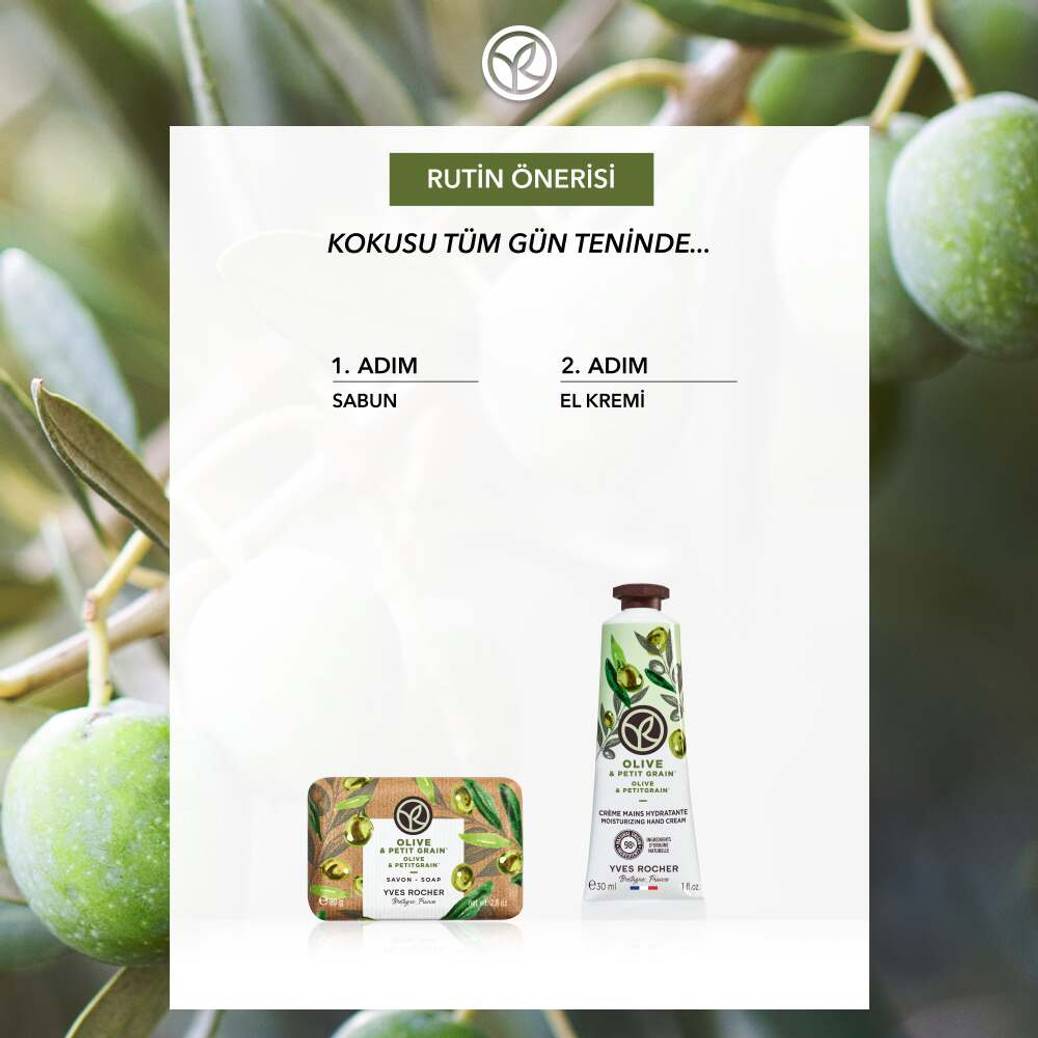 Katı Sabun - Ferahlatıcı Zeytin Turunç -SLS,SLES İçermez-Vegan