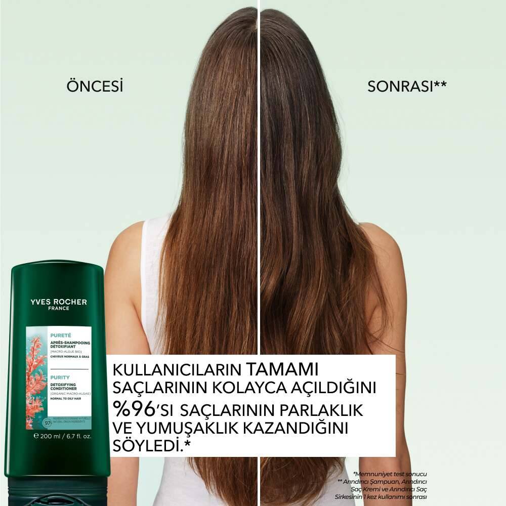Arındırıcı Saç Kremi - Yağlı Saçlar -Vegan
