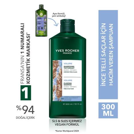 Hacim Veren Şampuan - İnce Telli Saçlar / Volume - SLS,SLES içermez , Vegan