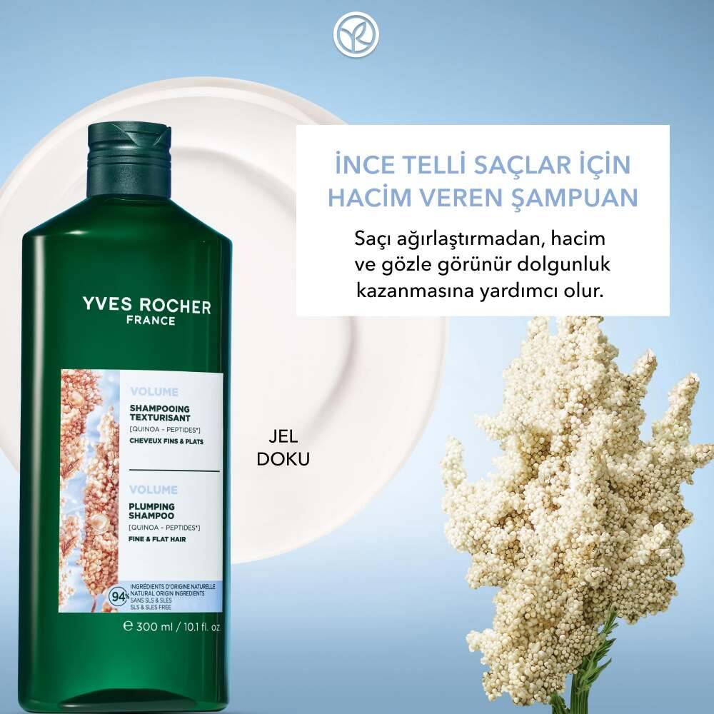 Hacim Veren Şampuan - İnce Telli Saçlar - SLS,SLES içermez , Vegan