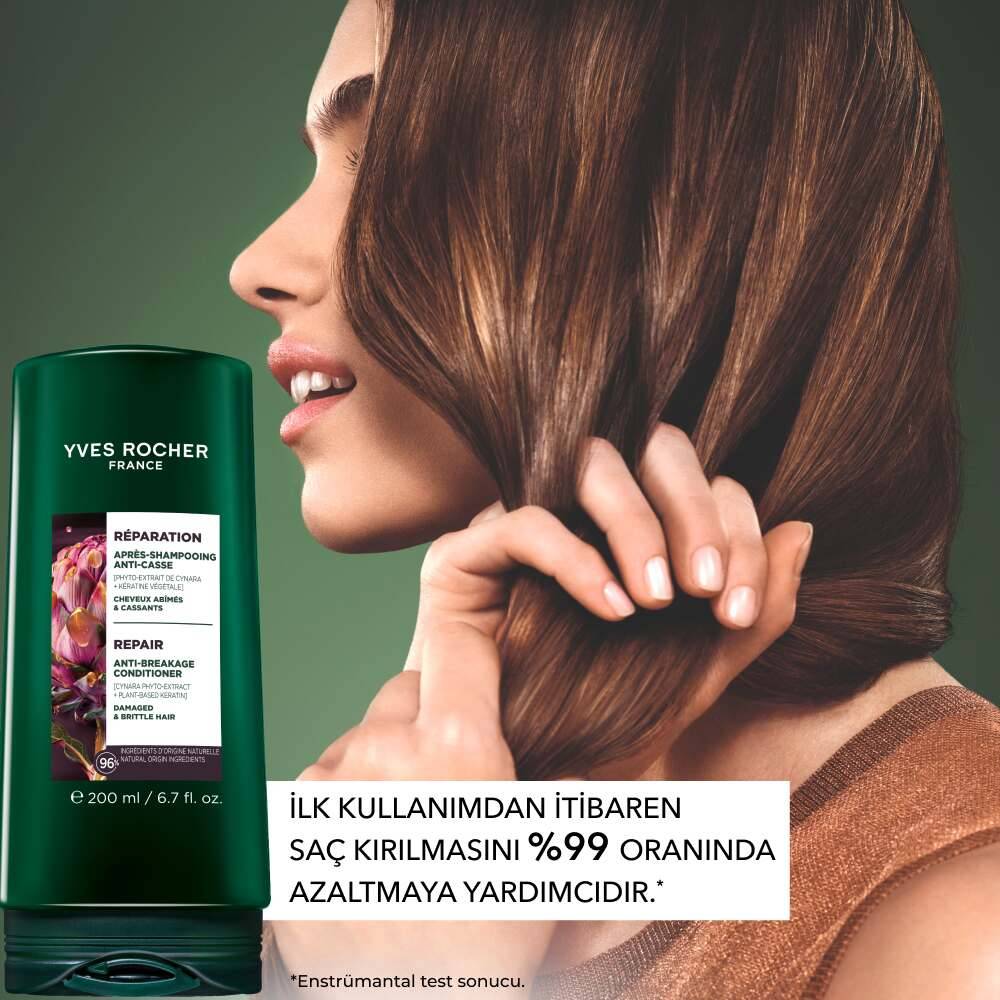 Onarıcı Bitkisel Keratin Prebiyotik Saç Kremi - Yıpranmış Saçlar - Vegan