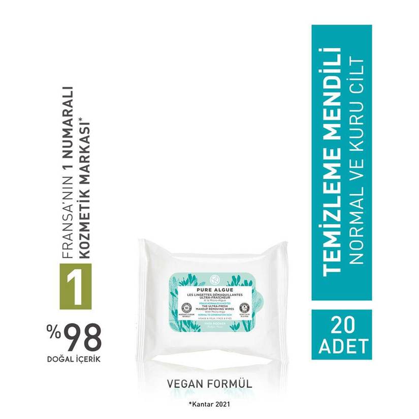 Temizleme Mendili - Tüm Ciltler / Pure Algue