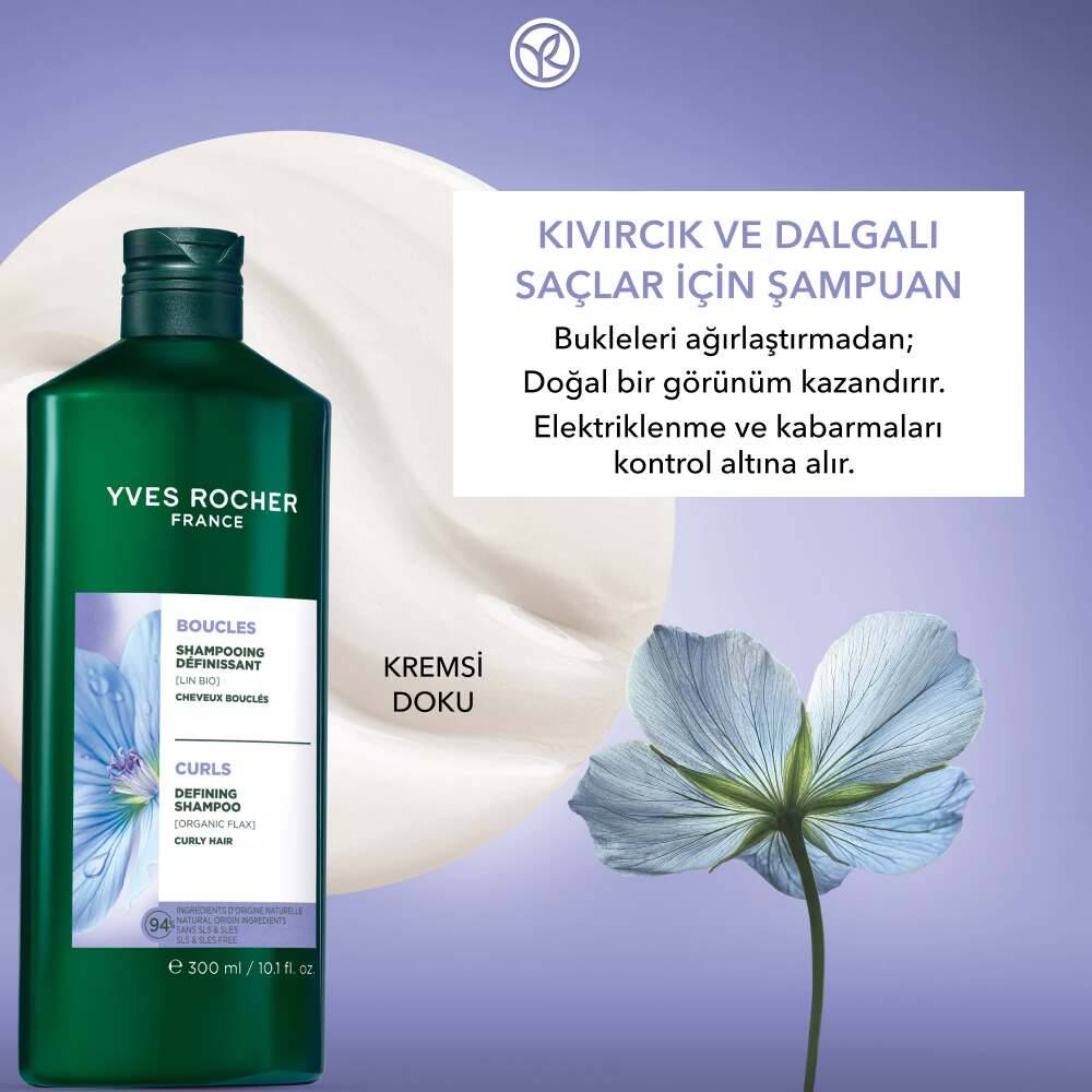 Bukle Belirginleştirici Şampuan - Kıvırcık ve Dalgalı Saçlar - SLS,SLES içermez , Vegan