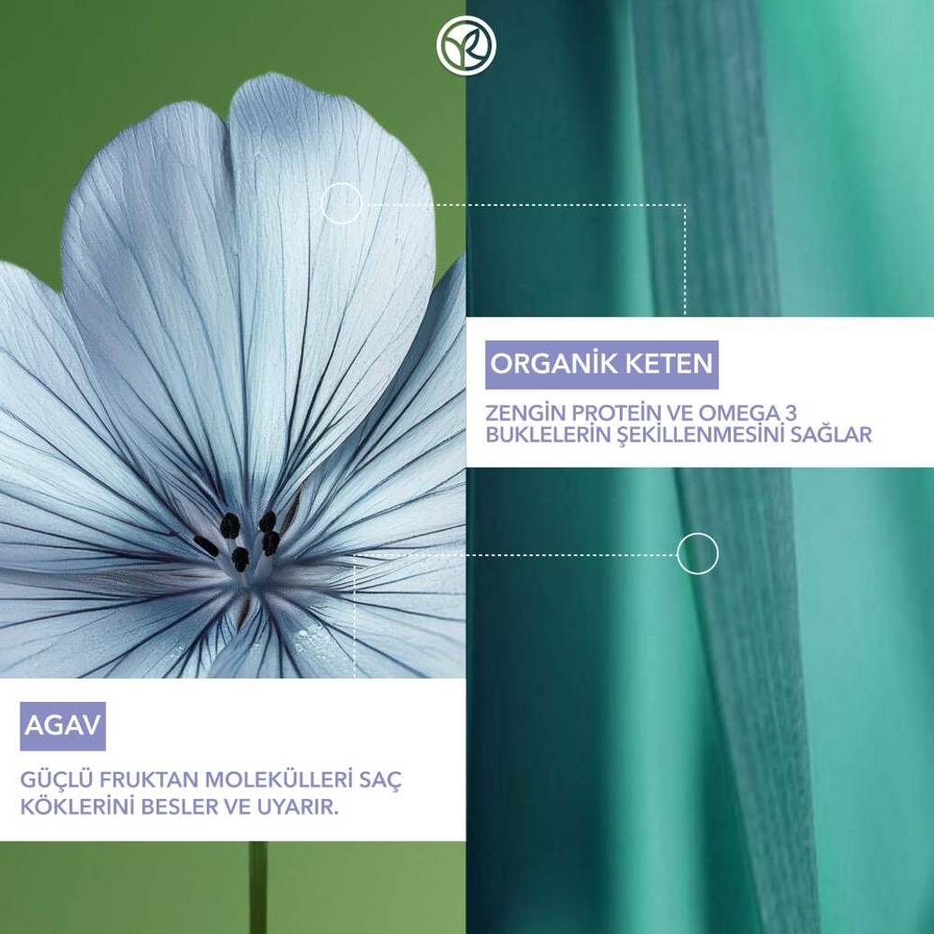 Bukle Belirginleştirici Şampuan - Kıvırcık ve Dalgalı Saçlar - SLS,SLES içermez , Vegan