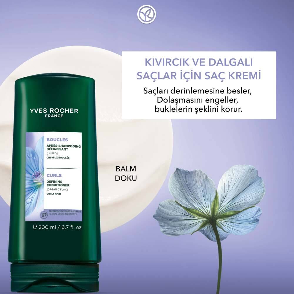 Bukle Belirginleştirici Saç Kremi - Kıvırcık ve Dalgalı Saçlar -Vegan