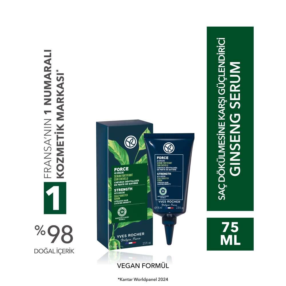 Güçlendirici Ginseng Serum - Saç Dökülmesine Karşı -Vegan