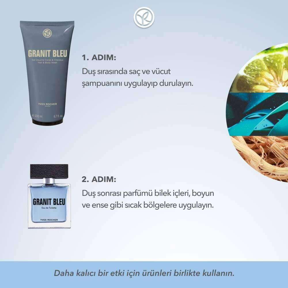 Granit Bleu 50 ml Parfüm Seti