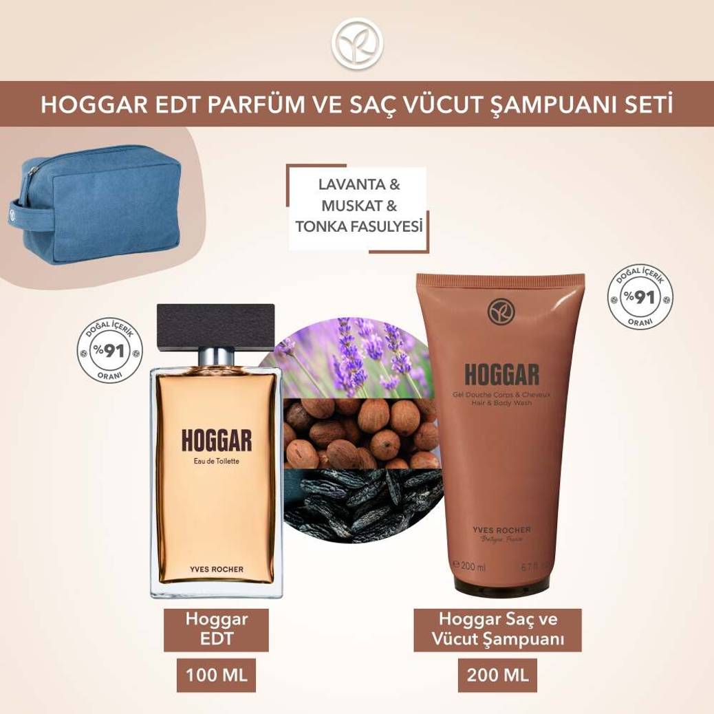 Hoggar Seyahat Çantalı Bakım Seti