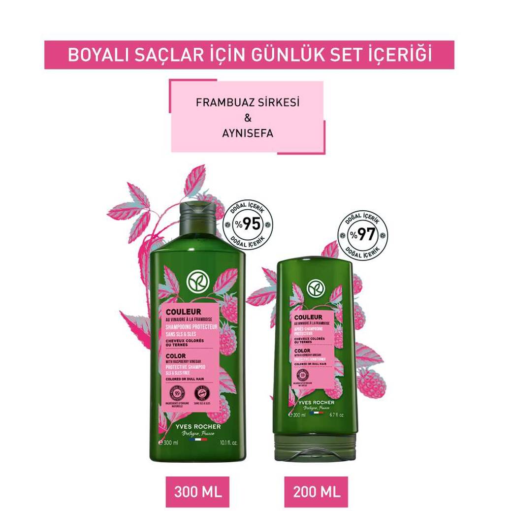 Boyalı Saçlara Özel Renk Koruyucu Günlük Bakım Seti