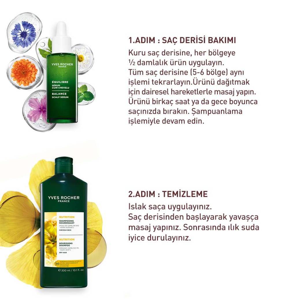 Rahatlatıcı ve Besleyici Saç Bakım Seti
